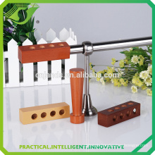 D0170 Rectangular Wooden Curtain Rods